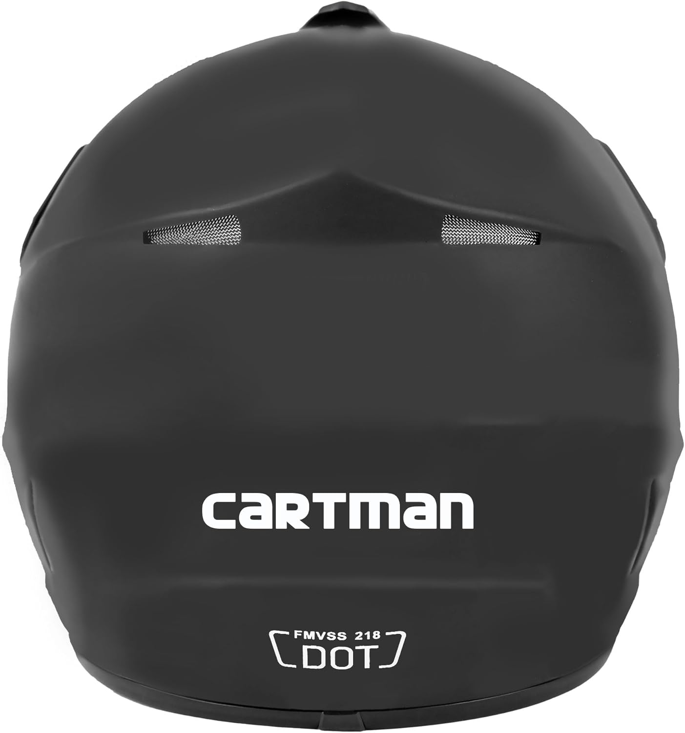 CARTMAN Adult Dirt Bike Helmets Motocross ATV Dirtbike Offroad Full Face Motorcycle Helmet, DOT Approved Matte Black and Blue - Image 4